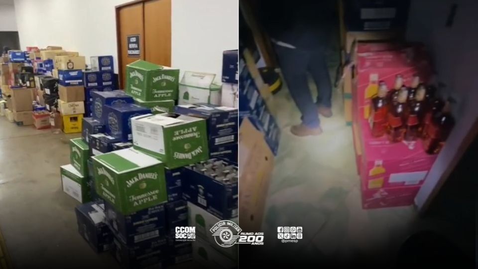 PM apreende mais de 3 mil bebidas alcoólicas adulteradas em SP