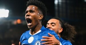 Veja primeiro gol de Estêvão pelo Chelsea sobre o Liverpool