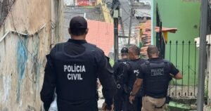 Polícia Civil faz operação contra o Comando Vermelho na Bahia e no Ceará