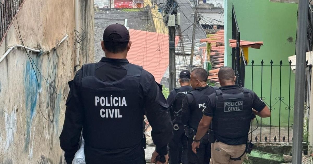 Polícia Civil faz operação contra o Comando Vermelho na Bahia e no Ceará
