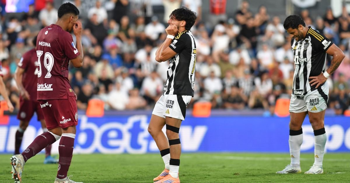 Veja as chances e penâlti perdido por Biel em Lanús x Atlético-MG