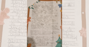 Última carta de Natal de jovem morto por leoa pedia amor materno e emprego