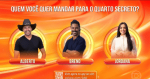 Enquete BBB 26: quem você quer mandar para o Quarto Secreto?