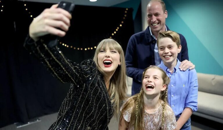 Príncipe William e filhos aguardam convite para casamento de Taylor Swift