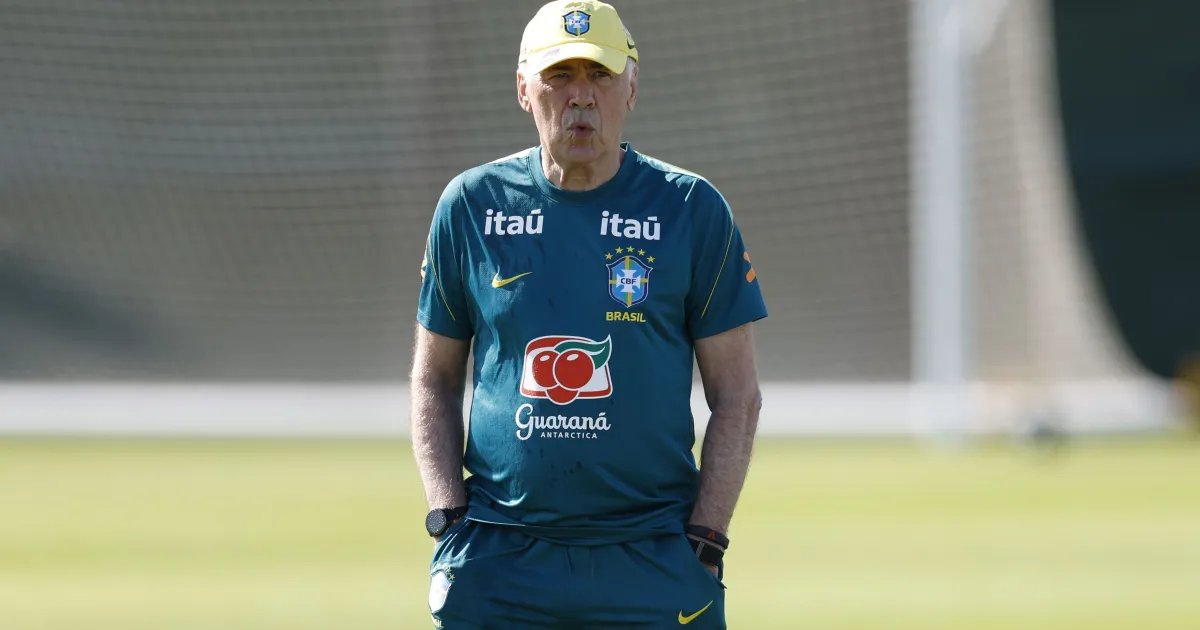 Ancelotti prepara mudanças para Brasil x Haiti; veja provável escalação
