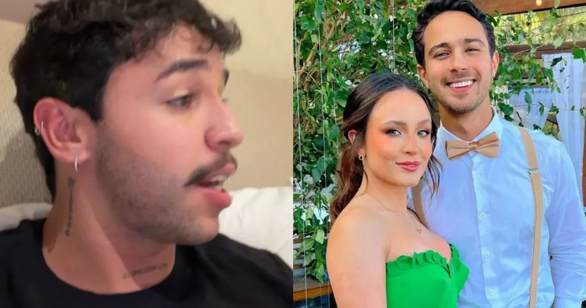 Influenciador diz que quase apanhou de marido de Larissa Manoela por ciúme