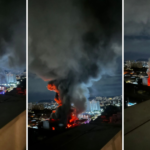 SP: Circulação da Linha 7-Rubi é afetada após incêndio em galpões na Lapa