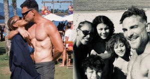 De folga, ator de "Quem Ama Cuida" aproveita dia de sol em família