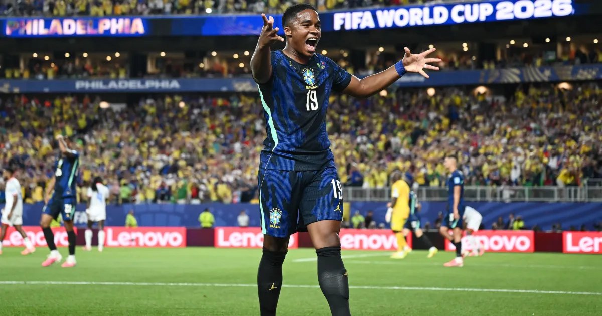 Endrick manda recado após eliminação do Brasil na Copa: "Orgulho"