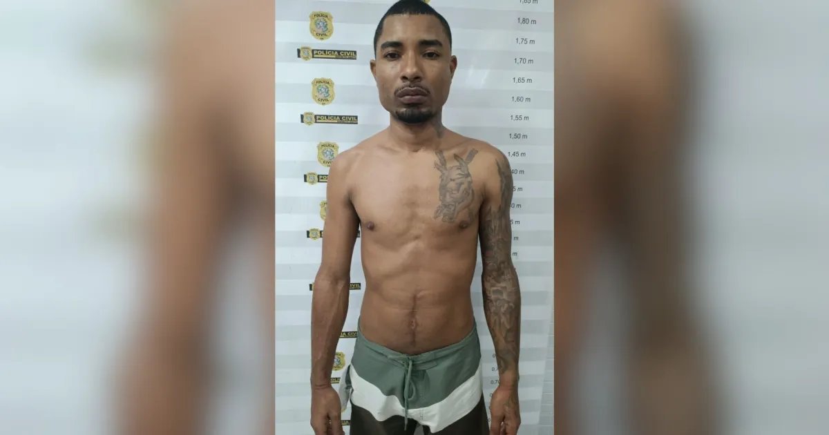 Gerente de facção é preso após perseguição em vielas em Vitória (ES)