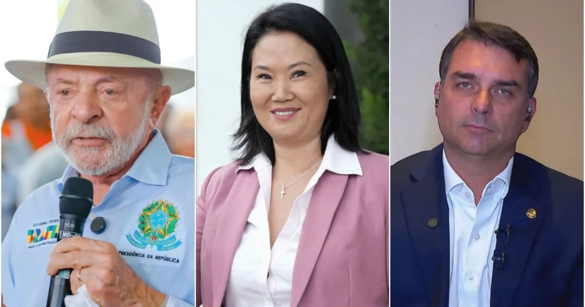 Lula não deve ir à posse de Keiko Fujimori; Flávio avalia comparecer