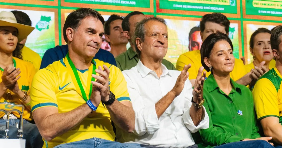 PL oficializa candidatura de Flávio Bolsonaro à Presidência