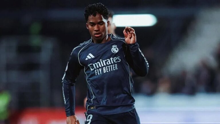 Com forte concorrência, Endrick marca em amistoso pelo Real Madrid; veja