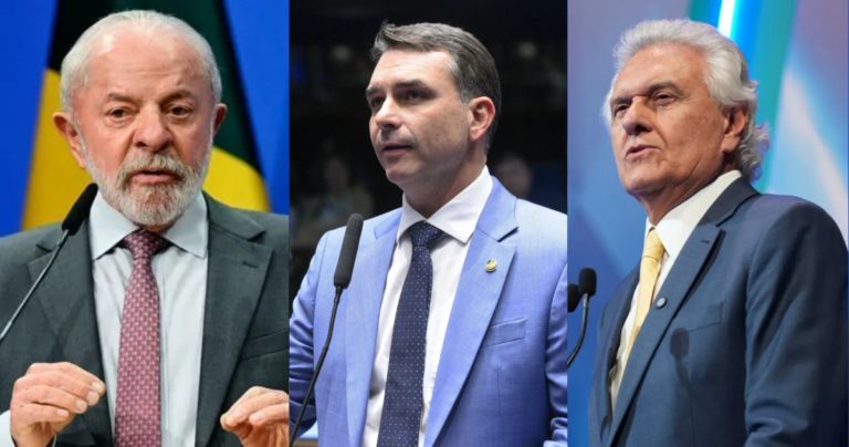 Nexus/BTG: Lula empata com Flávio e Caiado no 2º turno