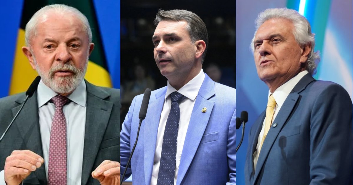 Nexus/BTG: Lula empata com Flávio e Caiado no 2º turno