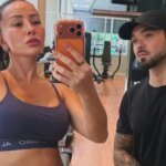 Sabrina Sato celebra sexto mês de gravidez e exibe barriga durante treino