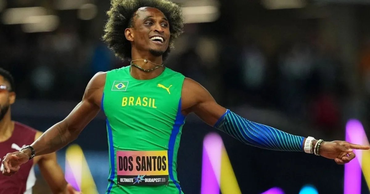 Alison dos Santos faz história e conquista o Mundial de Atletismo Ultimate