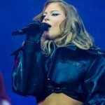 Luísa Sonza sobe ao palco com look ousado no Rock in Rio 2026; veja fotos