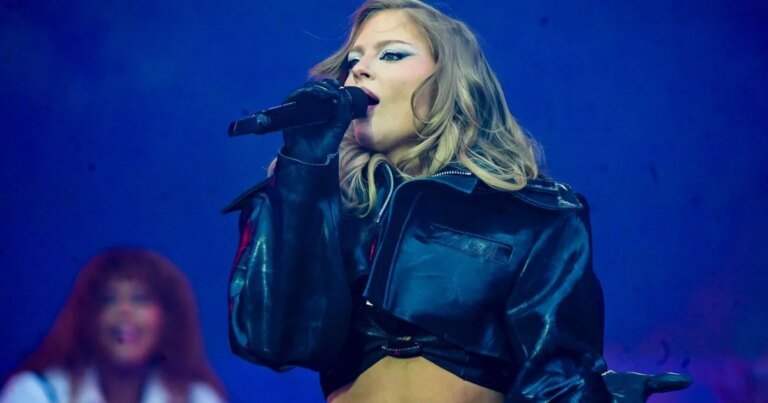 Luísa Sonza sobe ao palco com look ousado no Rock in Rio 2026; veja fotos