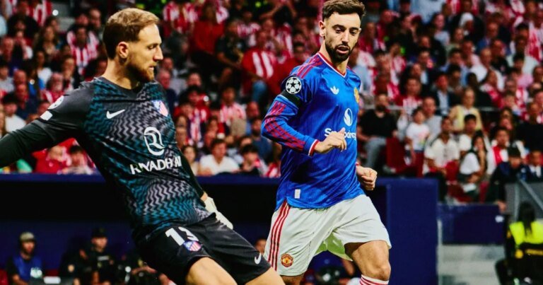 Atlético de Madrid vence Man. United e conquista 1ª vitória na Champions