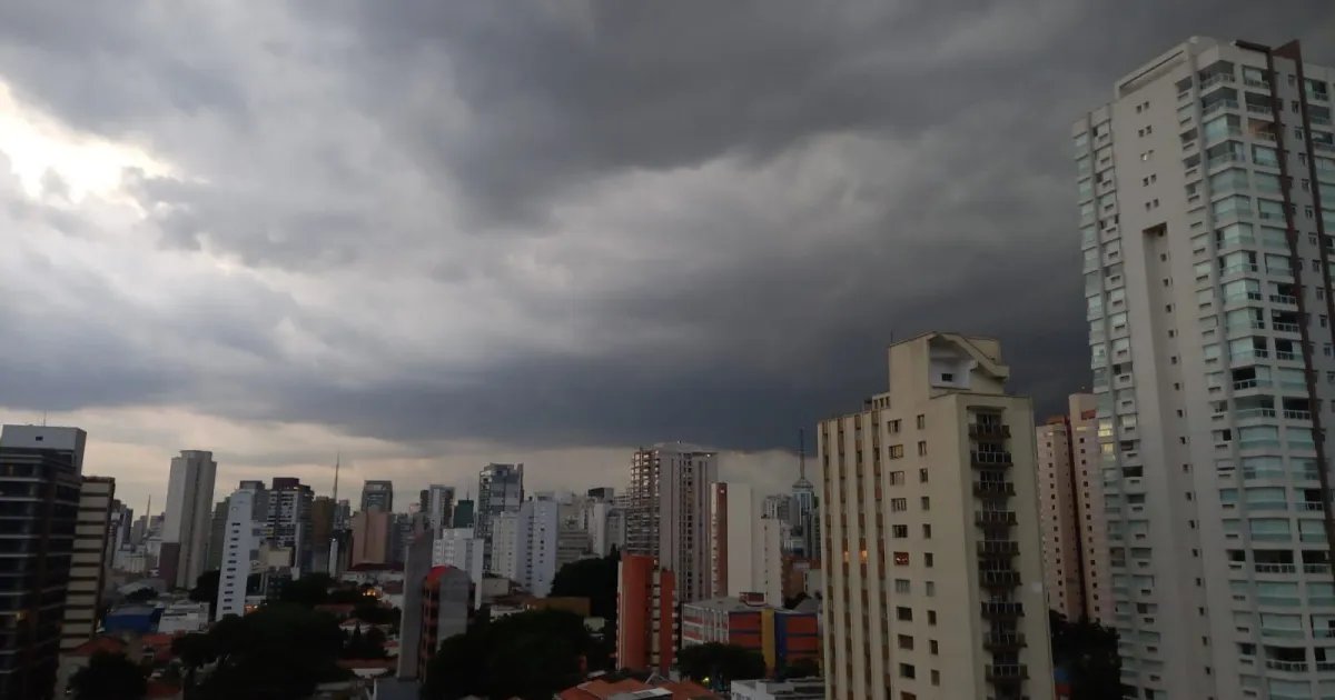 Defesa Civil emite alerta severo para tempestade nesta sexta em SP