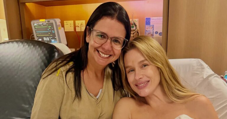 Fiorella Mattheis dá à luz terceiro filho; veja nome